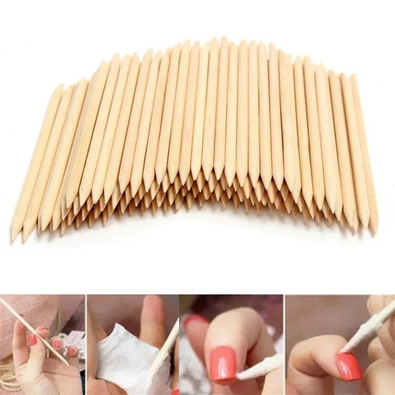 Nail Art Orange - 30/60 Stuks Nail Art Design Oranje