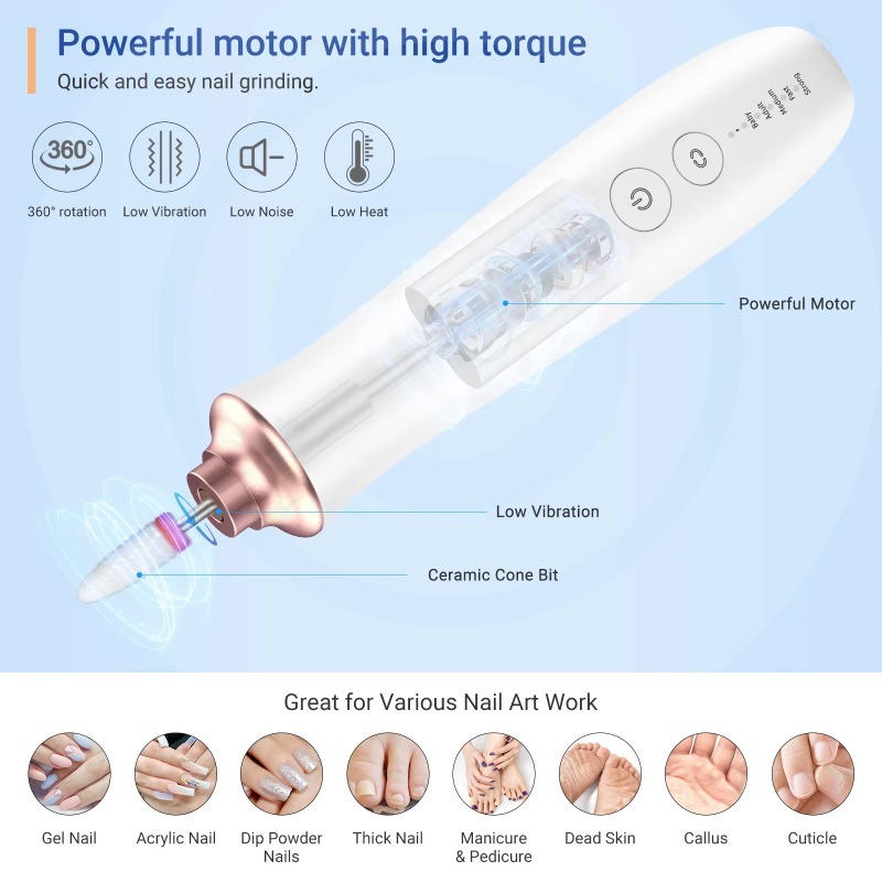 Handstuk E-File Nagellak Appar - Nail Drill Machine recensie en prijs