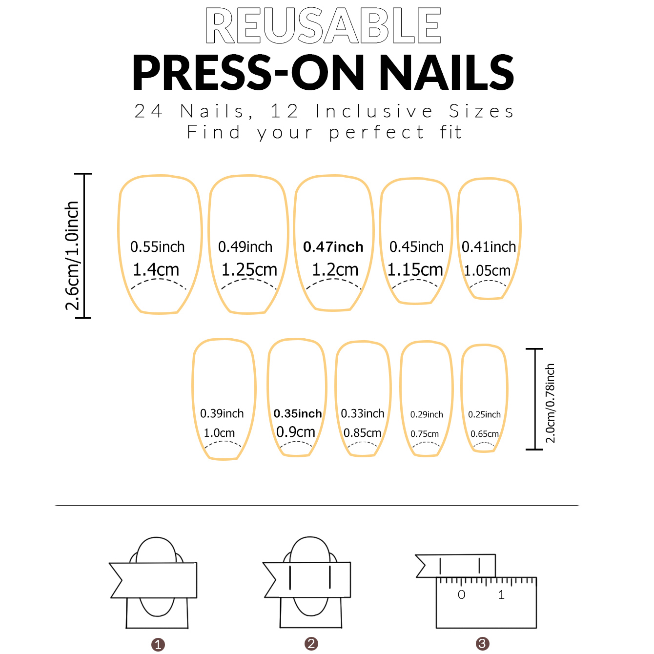 Een set van 24 glanzende, kort - Nail Art Pink recensie en prijs