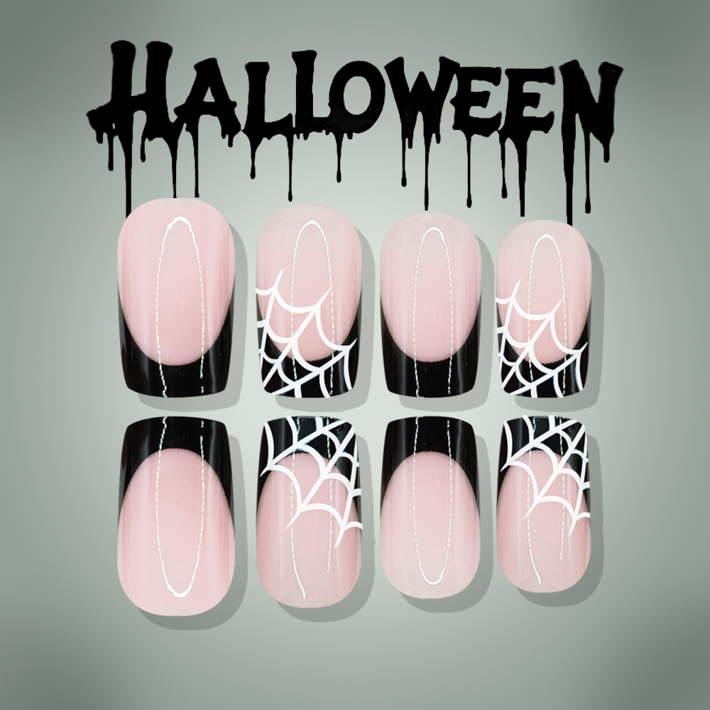 24 stuks Halloween opzetnagels - Nail Art Pink recensie en prijs