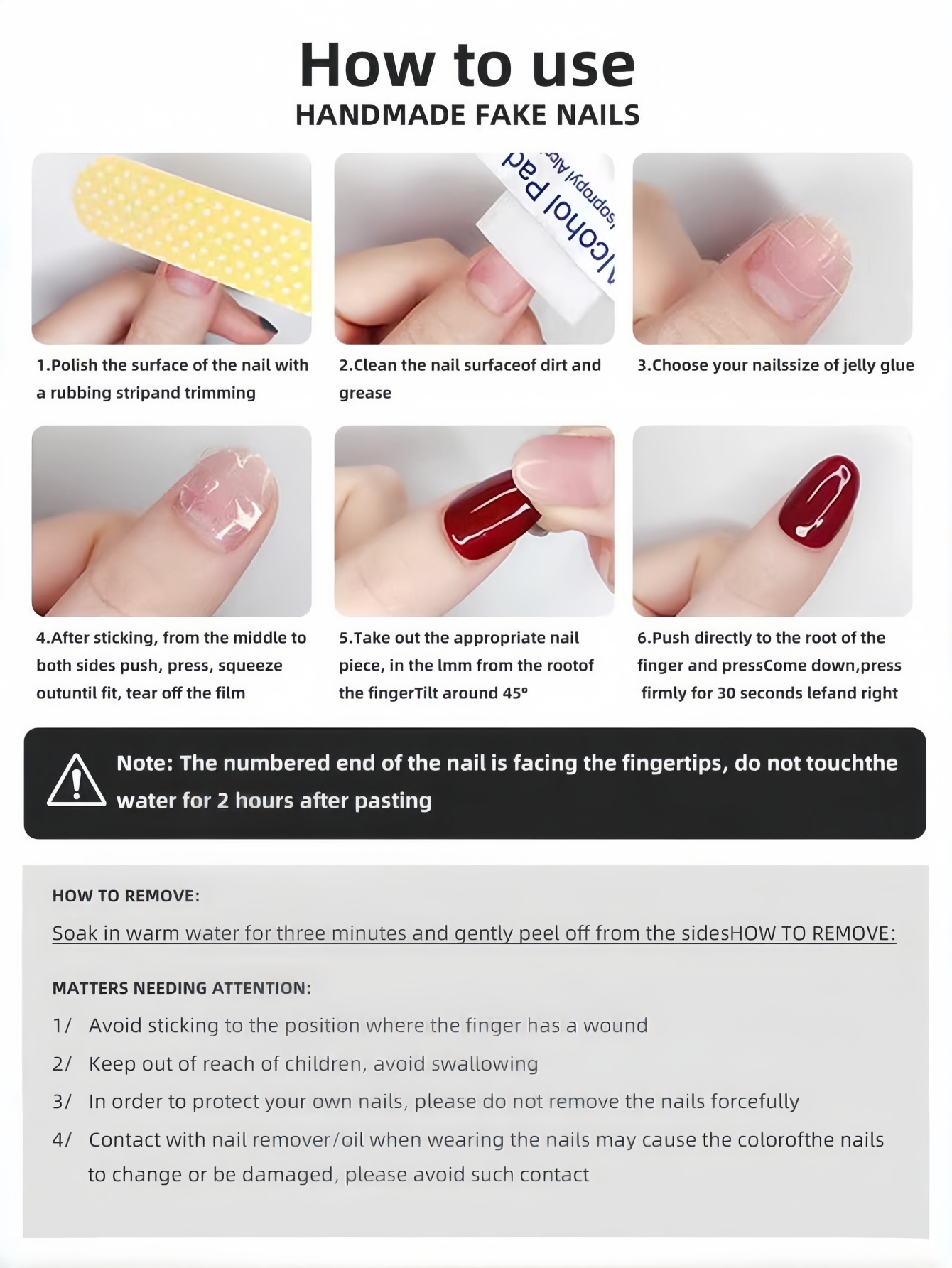 10 lange trapeziumvormige opdr - Nail Art Press On recensie en prijs
