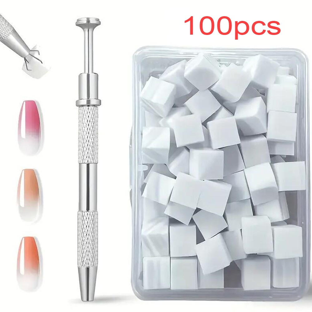 50/100 Stuks Witte Mini Nagels - Nail Art Ombre recensie en prijs