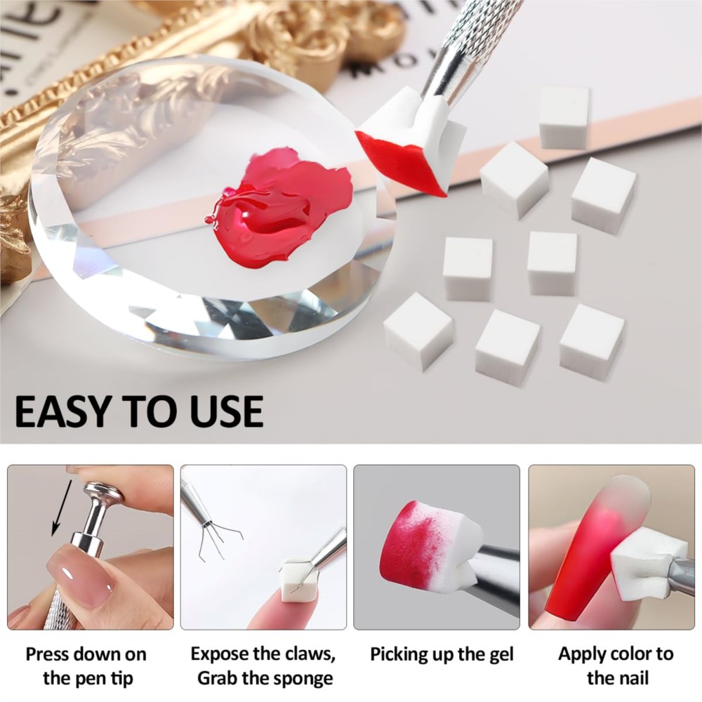 50/100 Stuks Witte Mini Nagels - Nail Art Ombre recensie en prijs