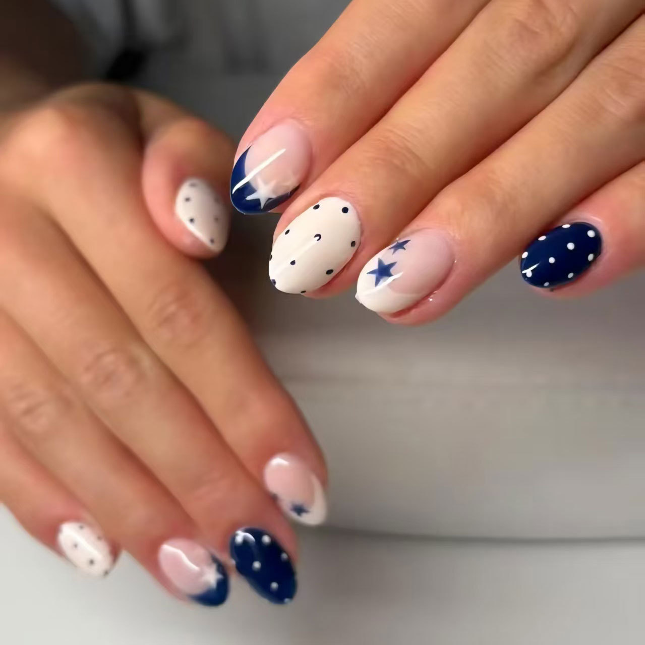 24 stuks pentagram opzetnagels - Nail Art Press On recensie en prijs