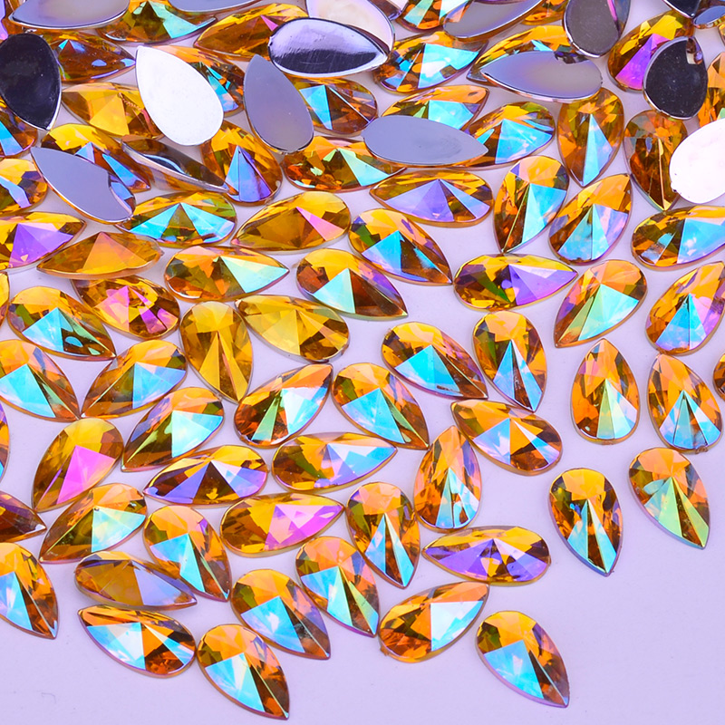 Junao 8X13Mm Oranje Ab Acryl N - Nail Art Orange recensie en prijs