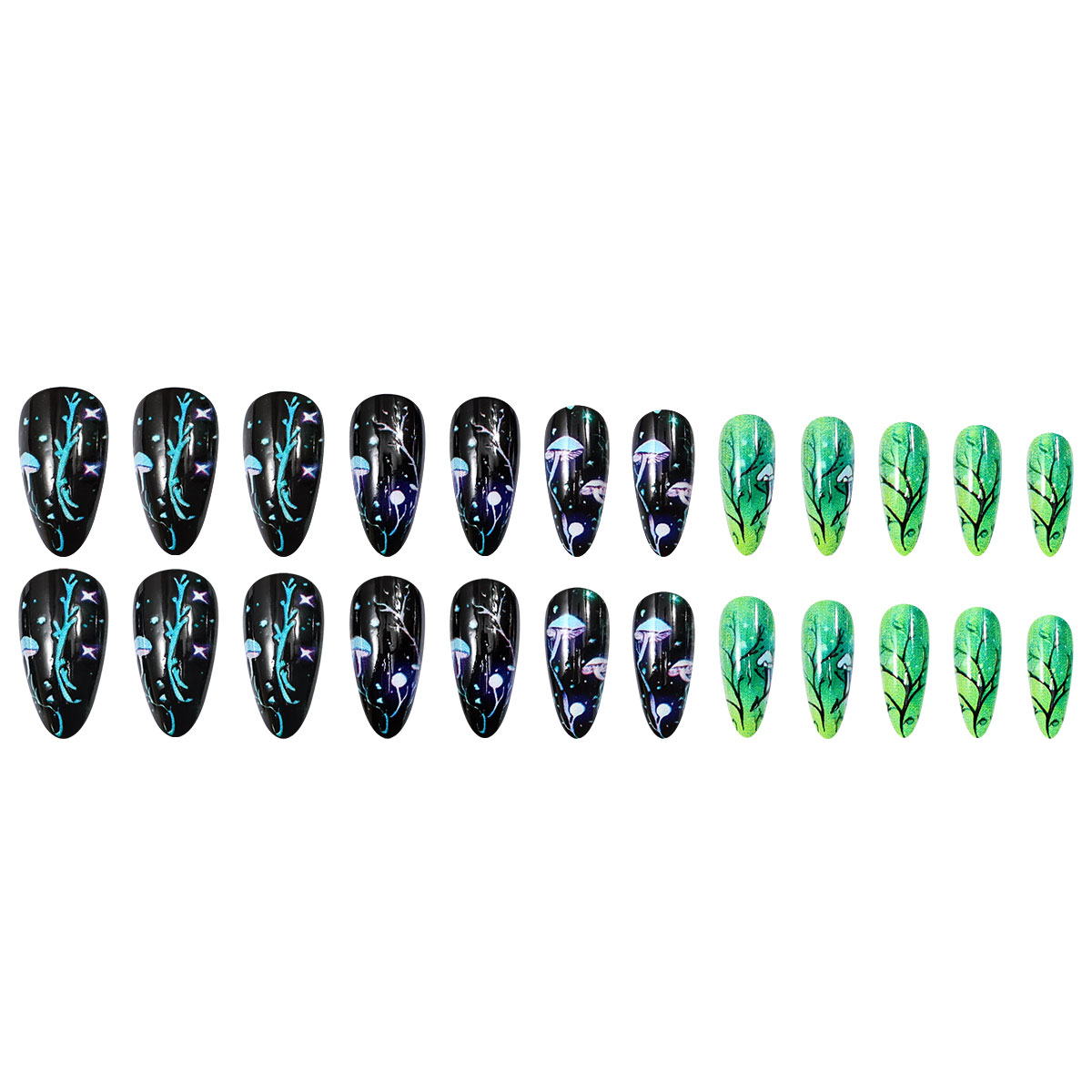 Amandelpers op nagels Paddesto - Nail Art Press On recensie en prijs