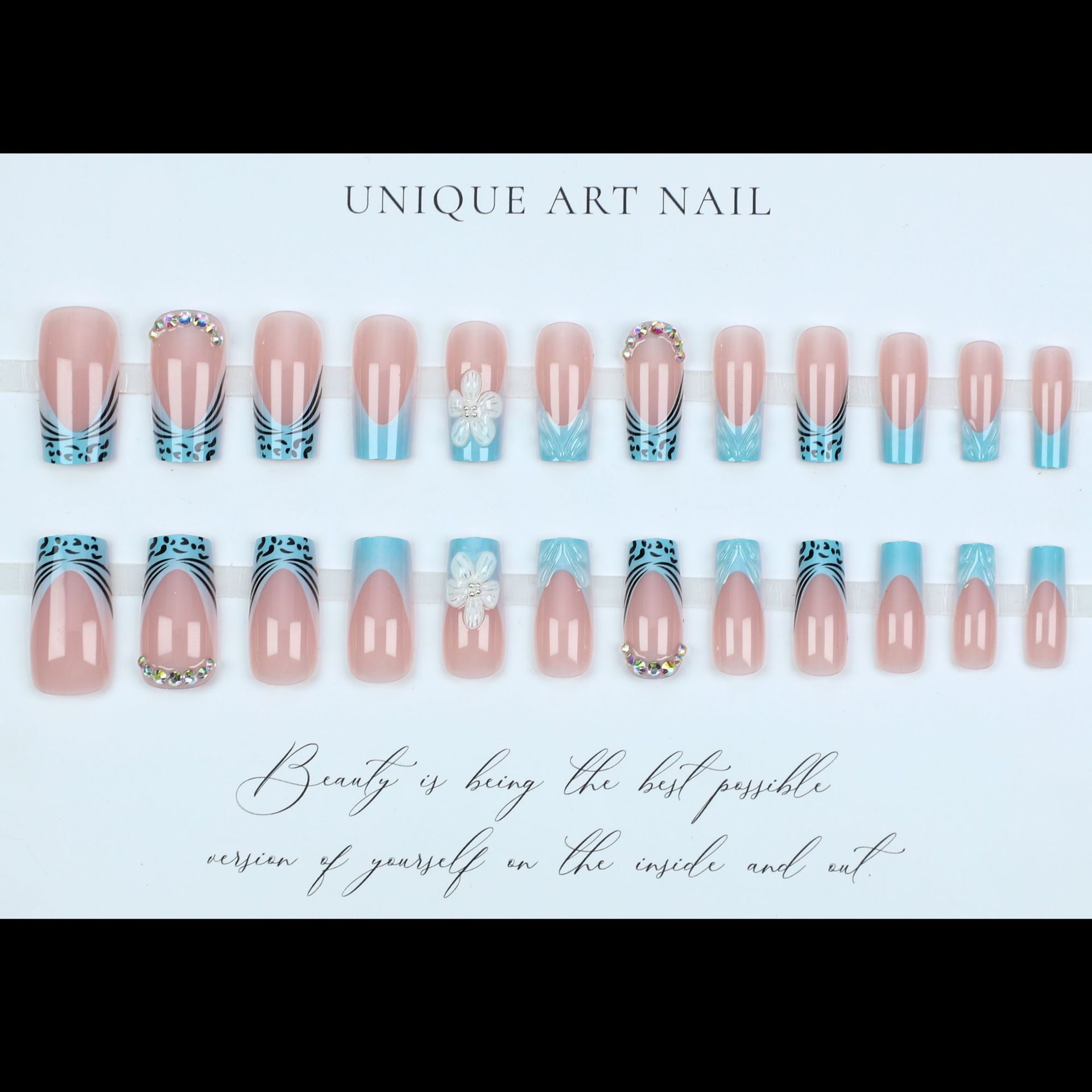 Medium nepnagels voor vrouwen  - Nail Art Orange recensie en prijs