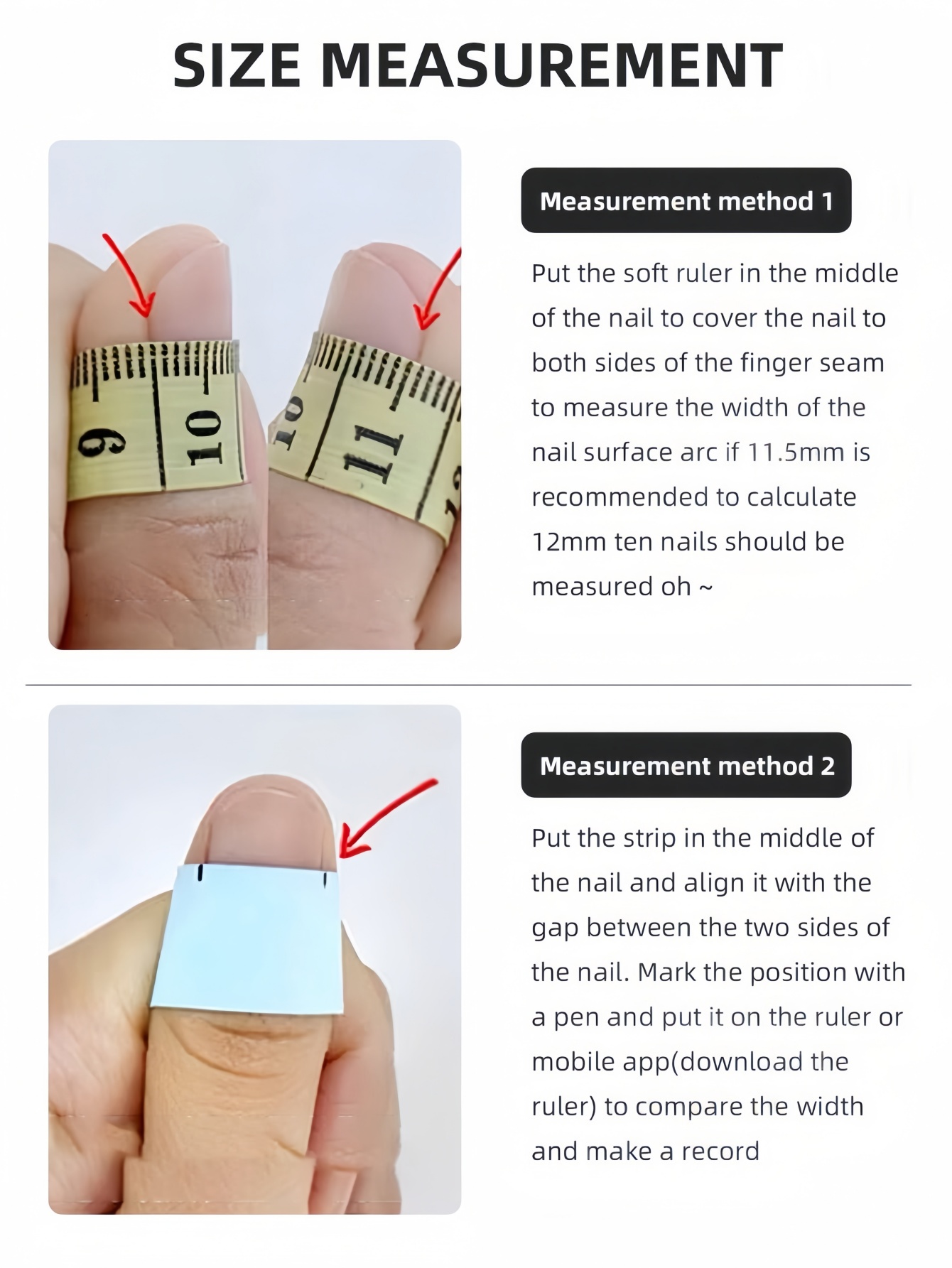Kerstnageldecoraties met een c - Nail Art Press On recensie en prijs