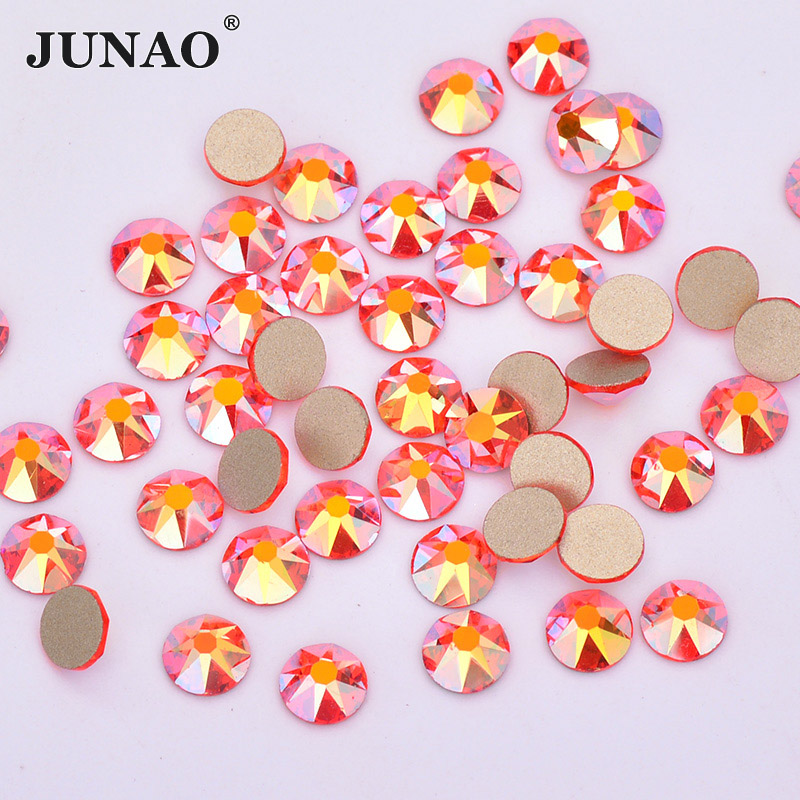 JUNAO SS20 Oranje Rood AB Face - Nail Art Orange recensie en prijs